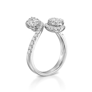 RNR17485-Open Marquise Diamond Engagement Ring