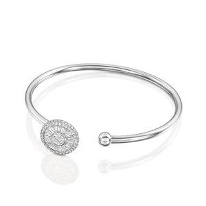 B2567-Diamond bangle bracelet Sun collection.
