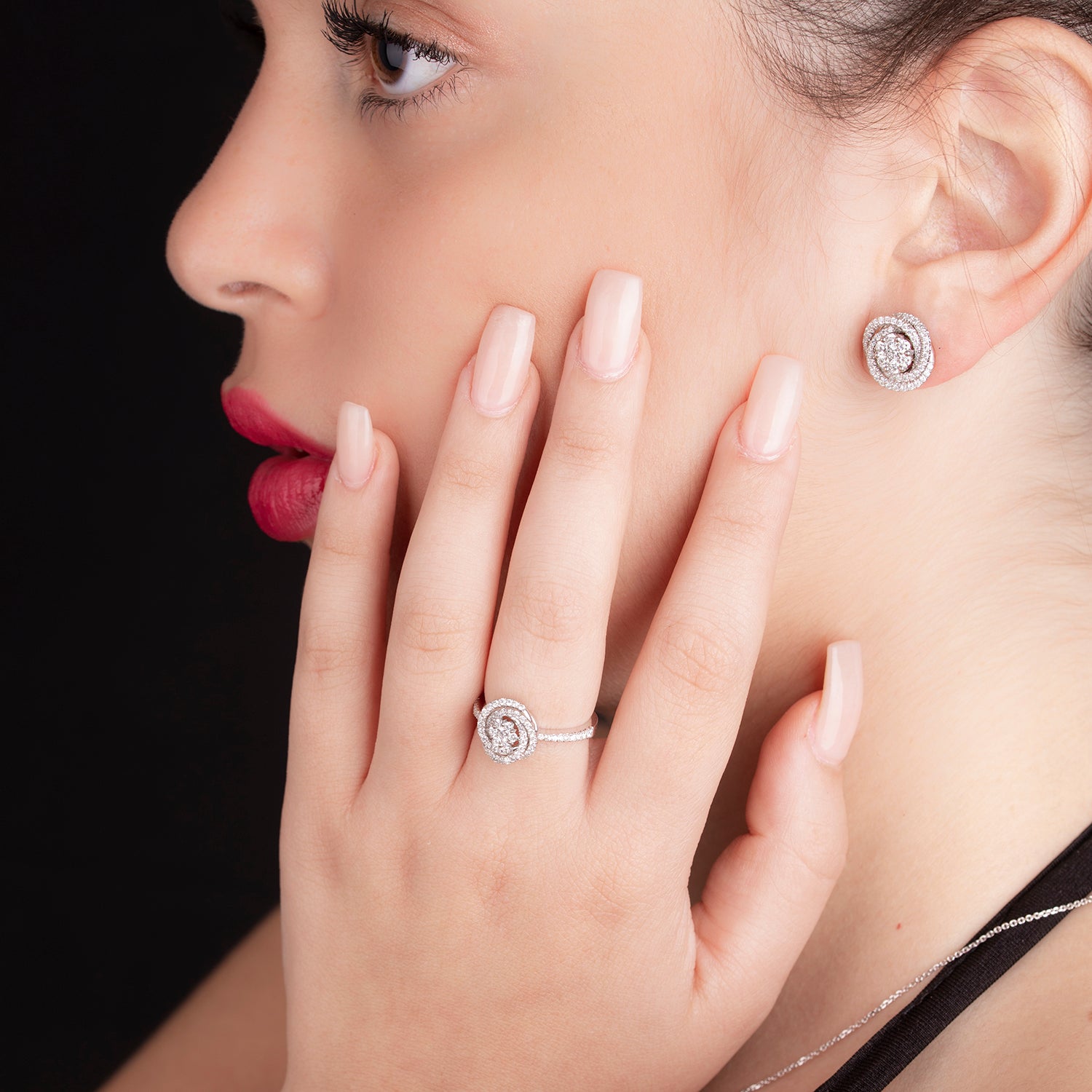 2.00Ct Round Lab-Created Diamond Flower Halo Stud Earrings 14k White Gold  Finish | eBay
