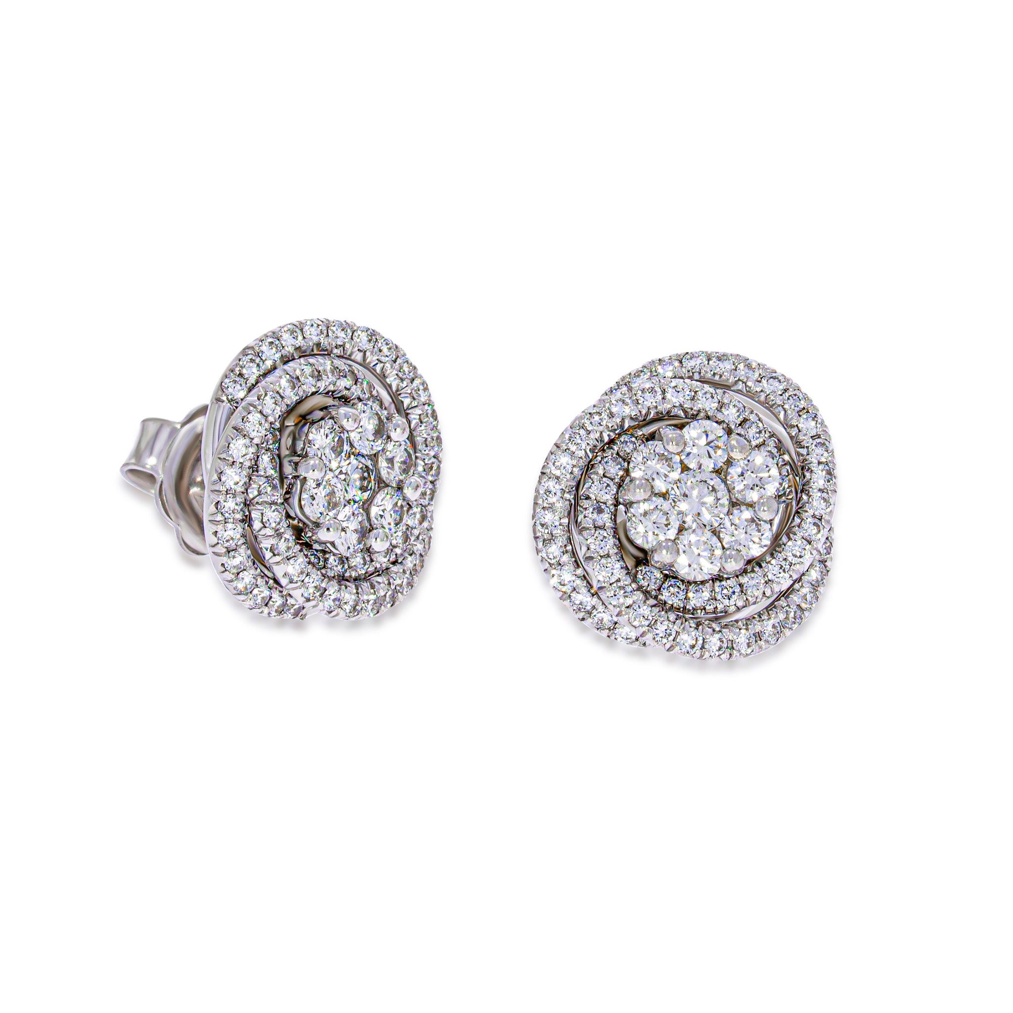 Buy American Diamond Earrings | AD Earrings - Nithilah