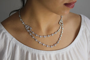CTUB2910-5,28 cart Diamond necklace