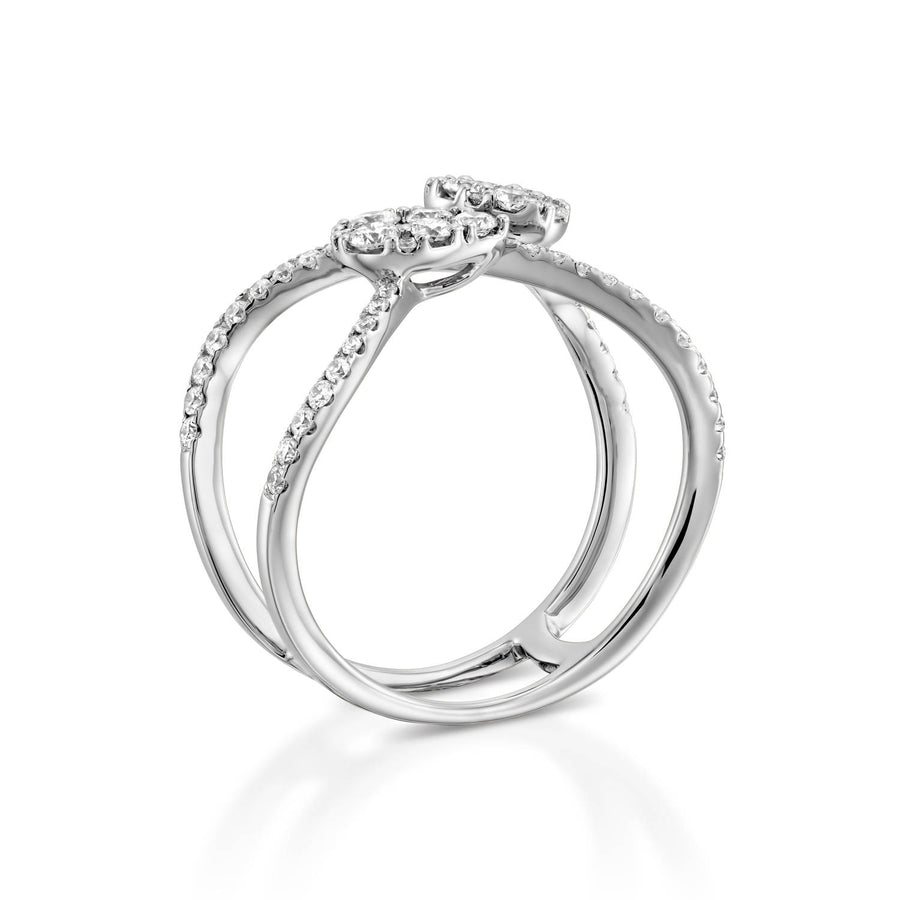 RNR18238-Infinity Diamond Engagement Ring